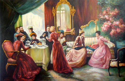 500x327 Vintage Images Victorian Painting Wallpaper And Background Photos - Painting Victorian