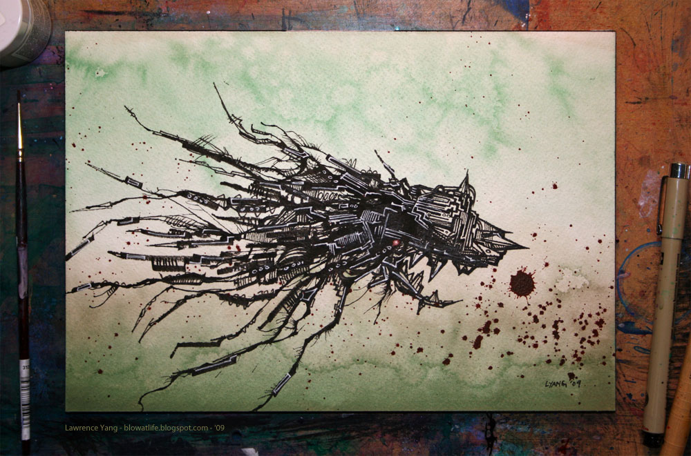 1000x661 Virus - Painting Virus