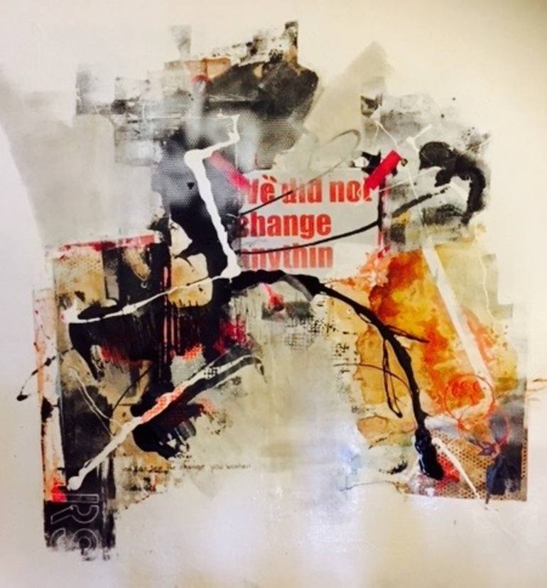 770x828 Saatchi Art You Can See The Change You Wanted Painting By Robbert - Painting Wanted