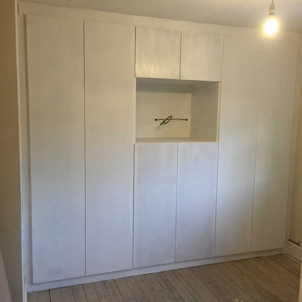 1000x1000 Painting Fitted Mdf Wardrobes - Painting Wardrobes