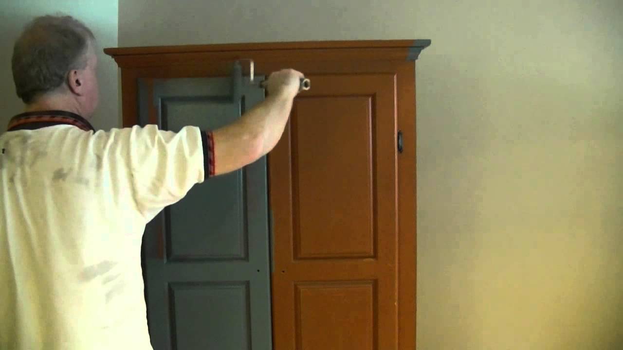 1280x720 A Good Way To Paint A Wardrobe Armoire - Painting Wardrobes