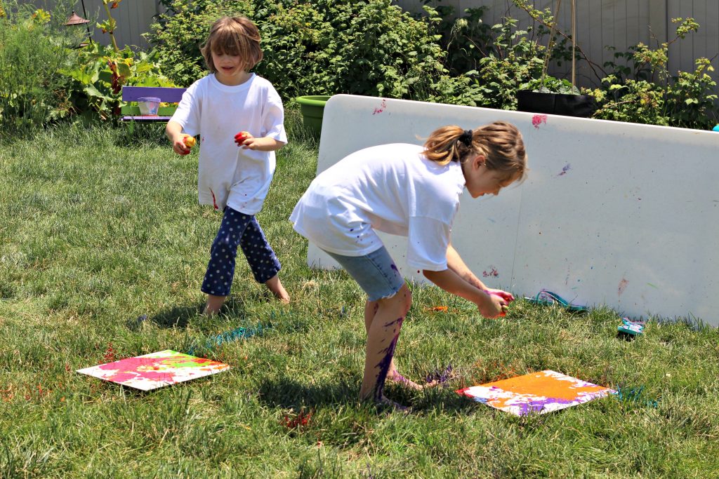 1024x683 Water Balloon Paint Art Project - Painting Water Balloons
