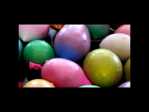 480x360 How To Fill Water Balloons With Paint For Abstract Painting - Painting Water Balloons