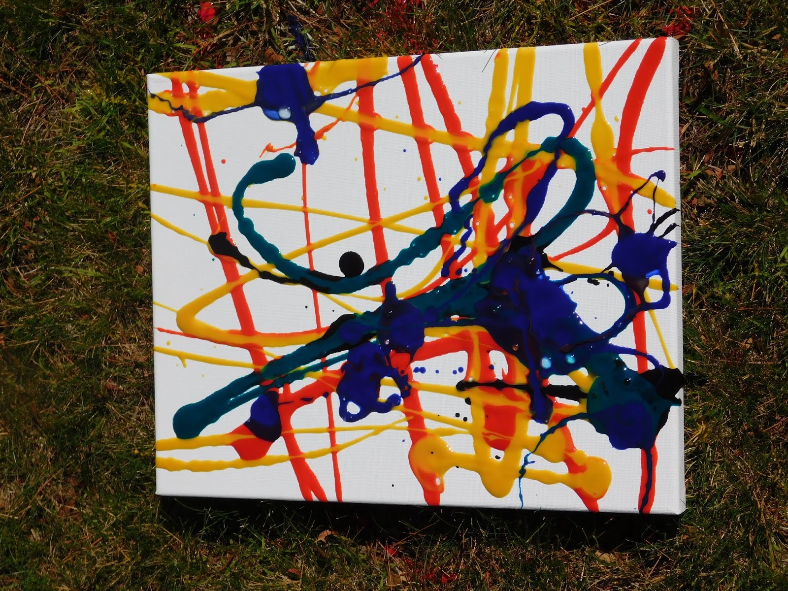 1600x1200 Our Unschooling Journey Through Life Art Project - Painting Water Balloons