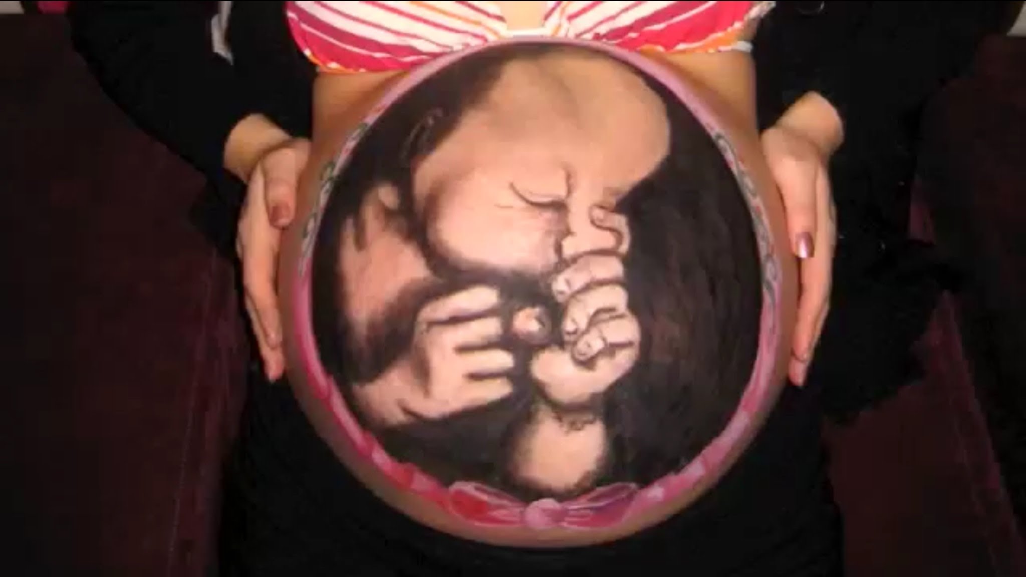 2048x1152 Pregnant Belly Painting - Painting When Pregnant