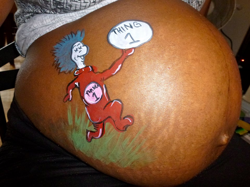 960x720 A Different Kind Of Face Painting From July 27, 2013 - Painting When Pregnant