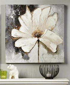 236x289 Giftcraft - Painting White Flowers