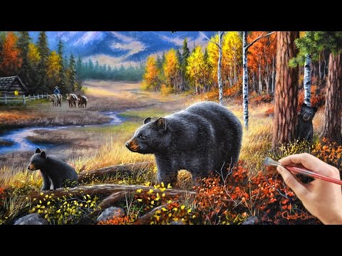 480x360 Painting A Realistic Wildlife With Acrylics - Painting Wildlife In Acrylic