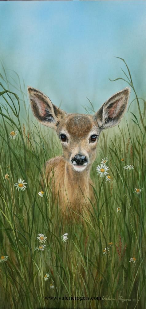 475x1000 Wildlife Art Acrylic On Canvas Wildlife Art Paintings Of North - Painting Wildlife In Acrylic