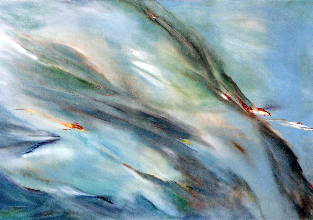 1000x704 Painting Susan Gardner - Painting Wind