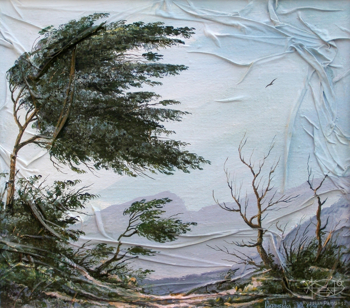 700x617 Russian Paintings Gallery - Painting Wind