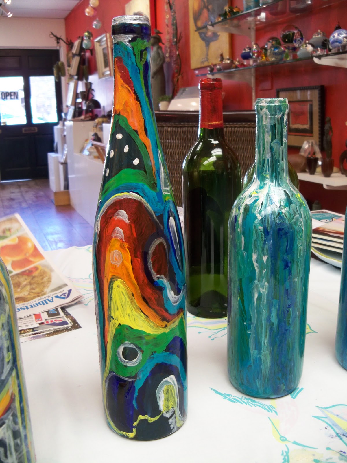 1200x1600 Susan Jenkins Morning Paintings Wine Bottle Painting For The Wine - Painting Wine Bottles