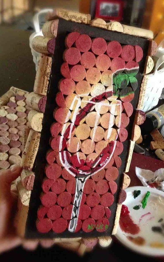 Painting Wine Corks At PaintingValley Com Explore Collection Of   Painting Wine Corks 29 