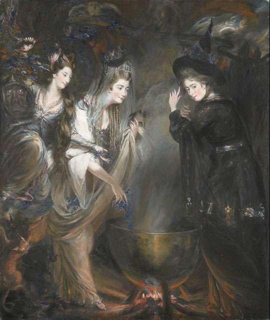 540x640 Witches In Art Many Interesting Facts - Painting Witch
