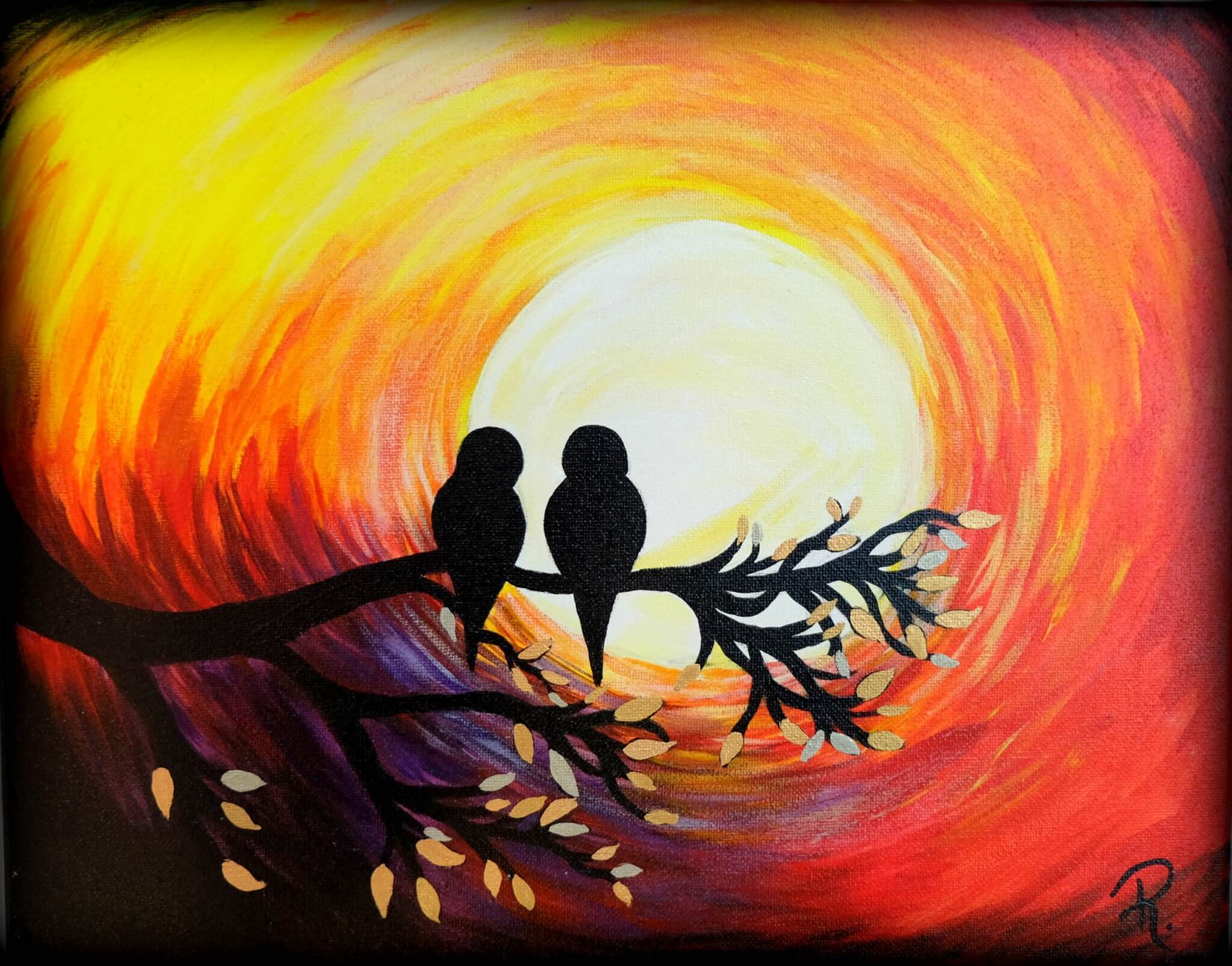 2048x1606 Rachel Santel Party With An Arty Painting With A Twist, Wine - Painting With A Twist