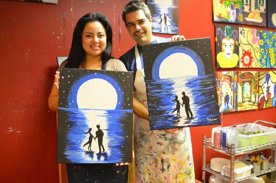 550x364 Our Masterpieces - Painting With A Twist