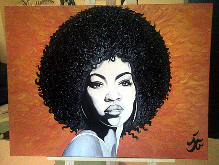 450x338 Paintings, Painting On Canvas Page 4542, Contemporary - Painting With Afro
