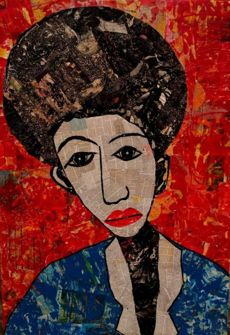 770x1124 Saatchi Art Afro (Victor Odiakosa) Painting By Olisa Nwadiogbu - Painting With Afro