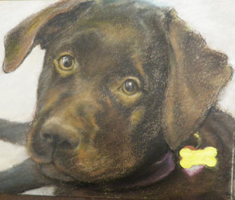 335x285 Grieving Your Departed Pet Remember Him With A Piece Of Original Art - Painting With Cremation Ashes