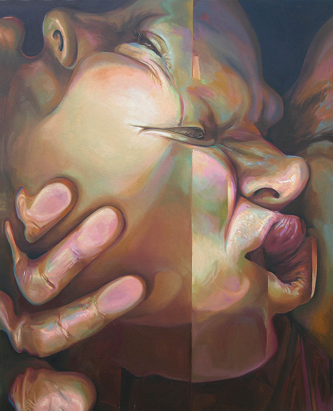 648x800 Touch - Painting With Fingers Touching