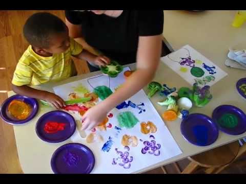 480x360 Painting With Fruits And Veggies - Painting With Fruit