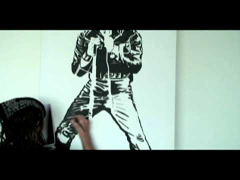 480x360 Elvis Presley Painting By Jon Ross - Painting With Jon Ross