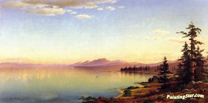 720x356 Lake Tahoe Artwork By John Ross Key Oil Painting Amp Art Prints - Painting With Jon Ross