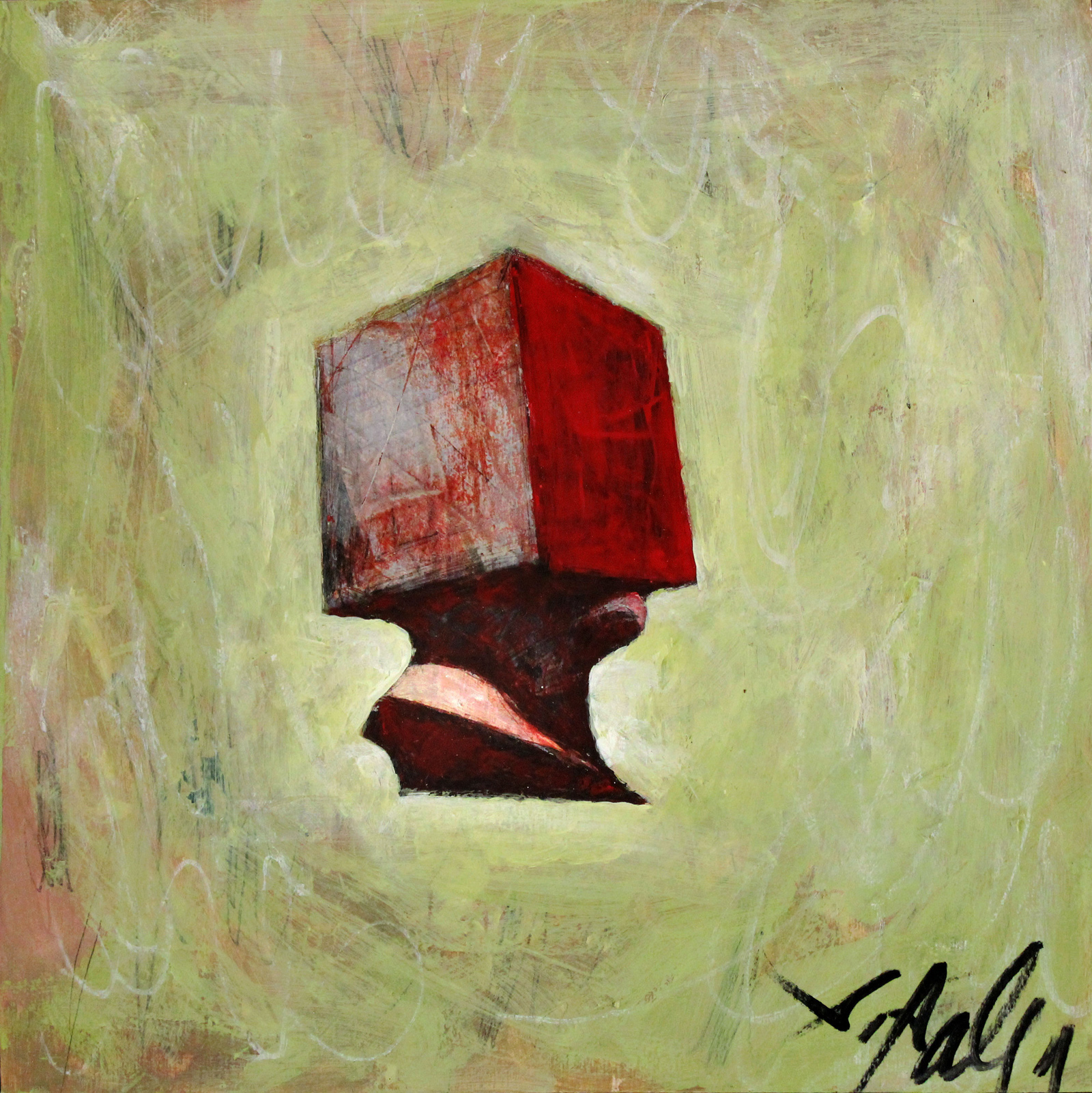 1600x1601 Square Head By John Ross Palmer Passport Houston - Painting With Jon Ross