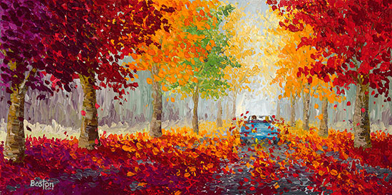 550x273 Joy Ride Paintings By Eric Boston - Painting With Joy
