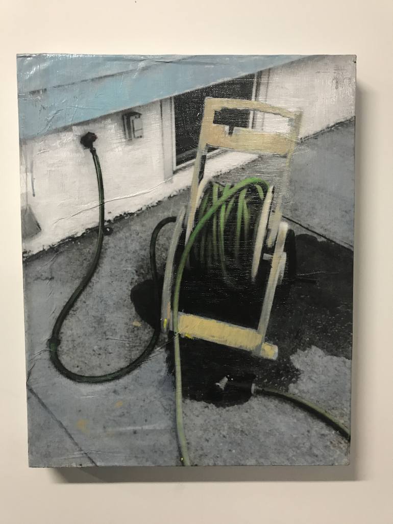 770x1027 Saatchi Art A Slow Leak Painting By Kate Fauvell - Painting With Leak