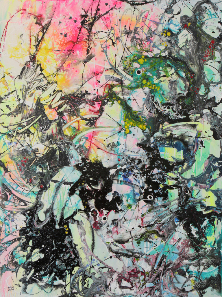 768x1024 Nail Polish Painting On Canvas - Painting With Nail Polish On Canvas