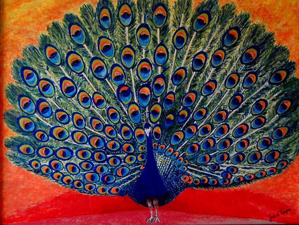 1000x753 Nail Polish Painting On Canvas - Painting With Nail Polish On Canvas