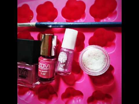 480x360 Painting On Canvas Using Nail Polish - Painting With Nail Polish On Canvas