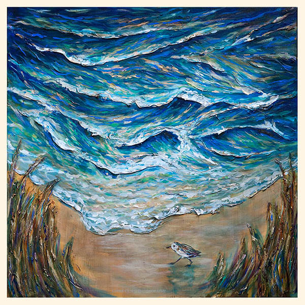 600x600 More Paintings In The Tidal Series - Painting With Plaster