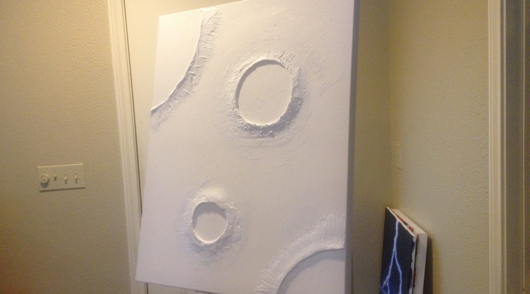 1038x576 10.28.2014 Ssd1306 Amp Moon Painting - Painting With Plaster