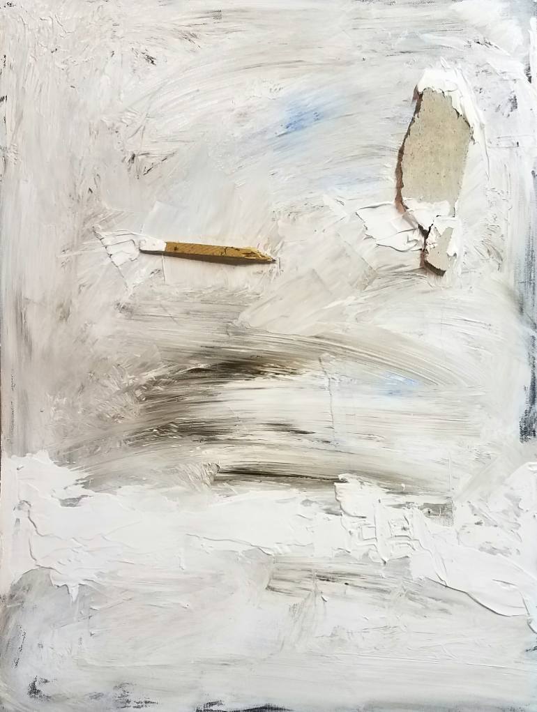 770x1021 Saatchi Art Canvas With Plaster And Wood Painting By Jake Nordstrum - Painting With Plaster