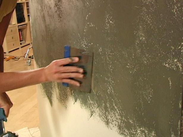 616x462 Decorative Paint Technique Venetian Plaster How Tos Diy - Painting With Plaster