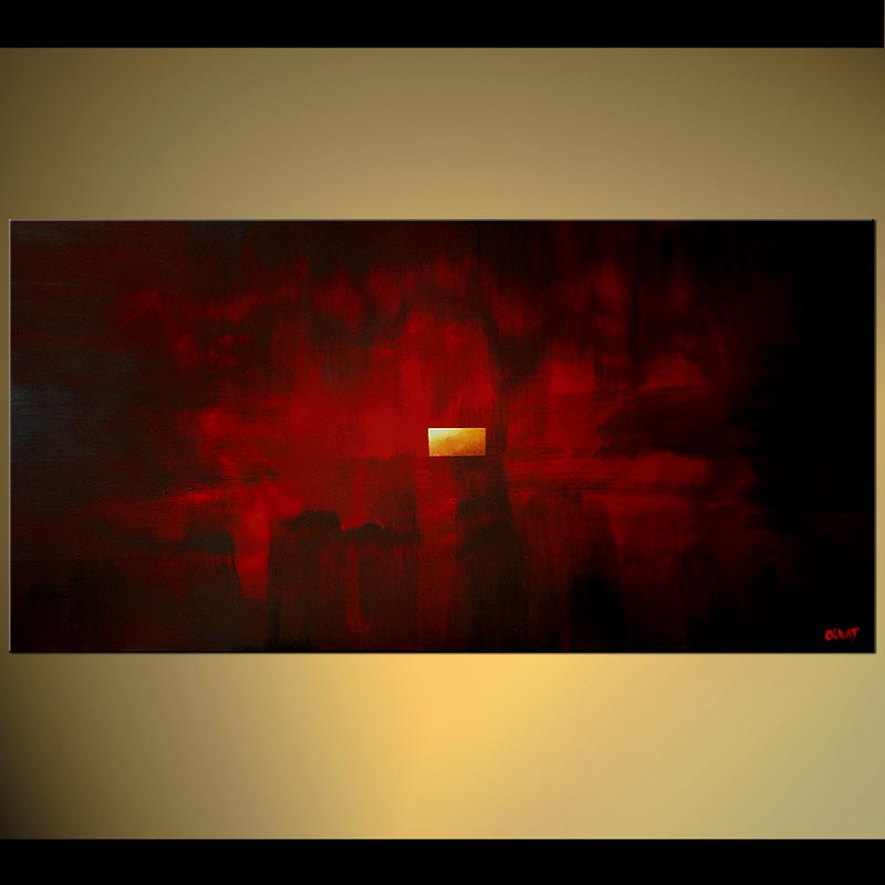 800x800 Painting - Painting With Red