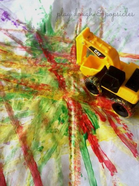 Painting With Toy Cars at PaintingValley.com | Explore collection of ...