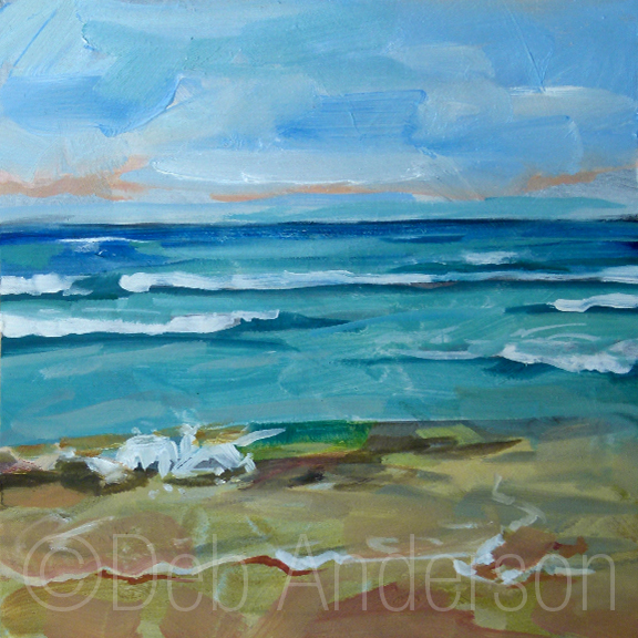 576x576 Oil Painting Waves - Painting With Waves