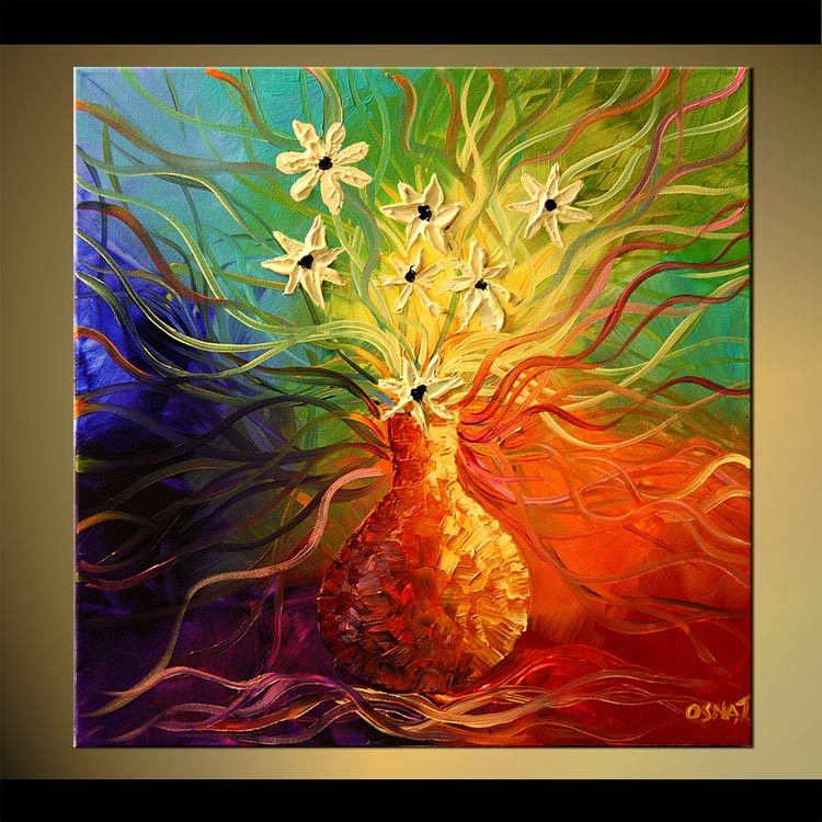 750x750 Painting - Painting With Yellow