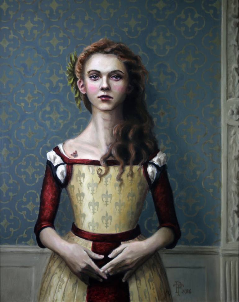 770x975 Saatchi Art Cosplay - Painting Woman