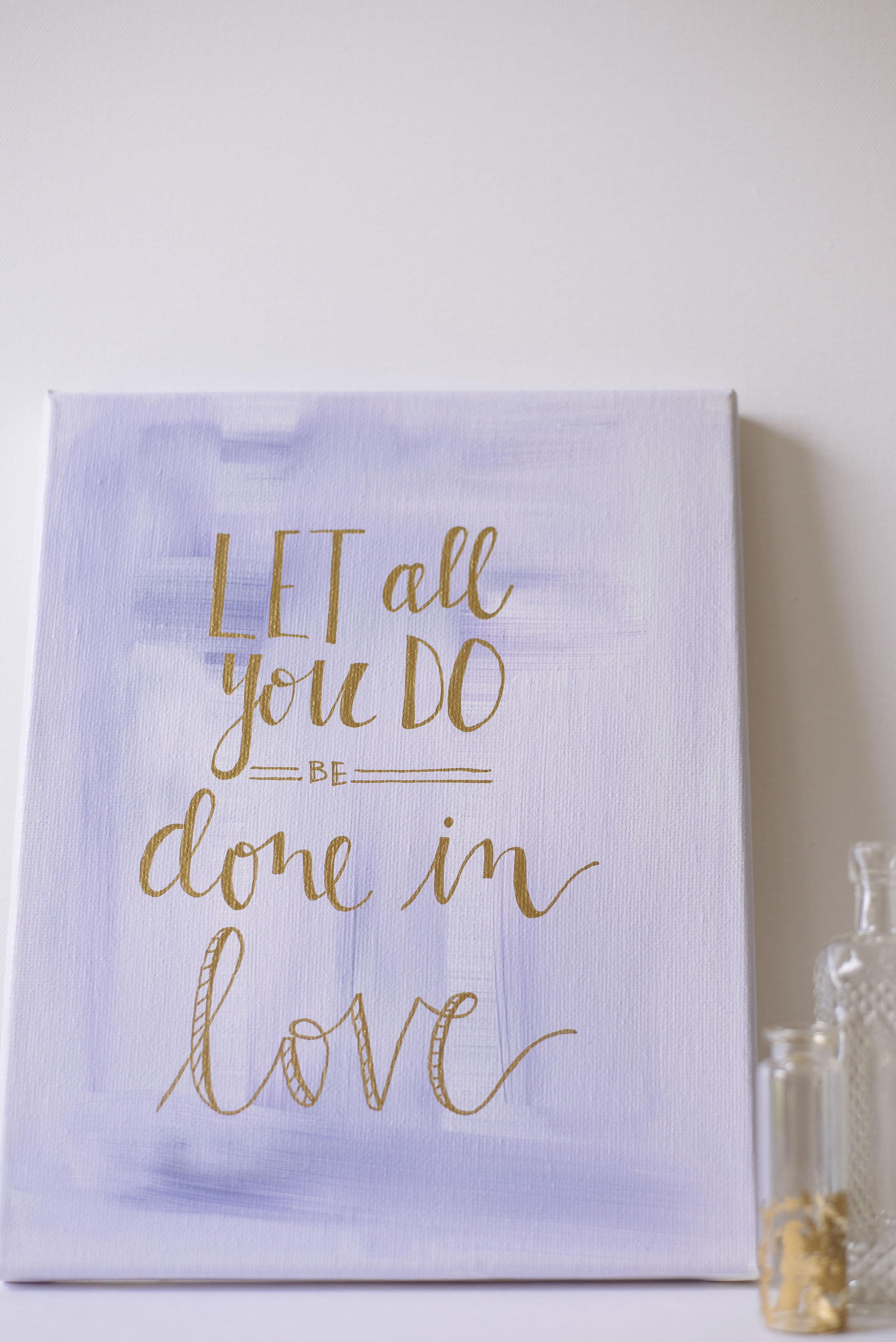 3429x5136 Acrylic Paintings With Hand Lettering On Canvas Letters From Rita - Painting Words On Canvas