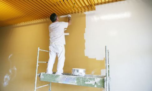 488x292 Wall Painting Work, Wall Painting Service - Painting Work