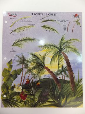 290x386 Donna Dewberry One Stroke Painting Landscape Amp Scenery Rtg - Painting Worksheets