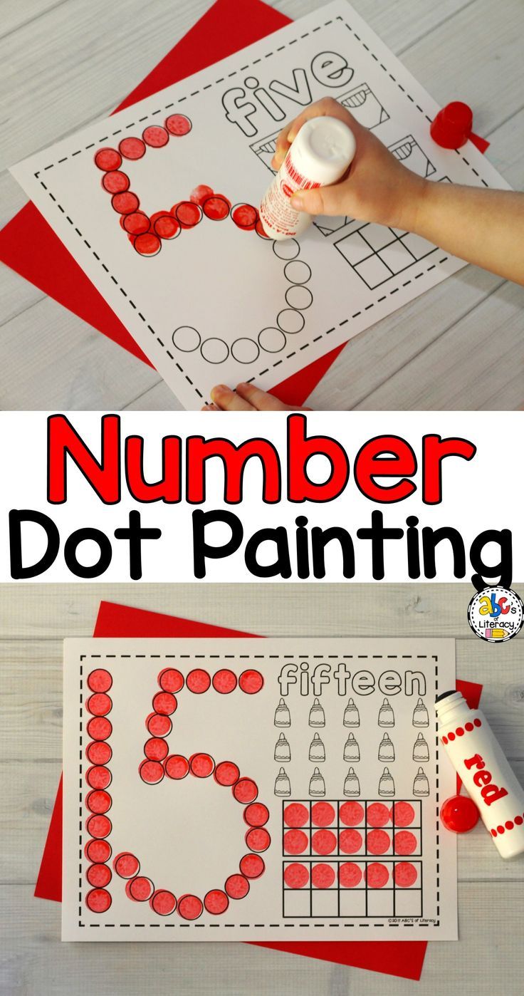 736x1398 Number Dot Painting Worksheets (Bingo Dauber Activity) - Painting Worksheets