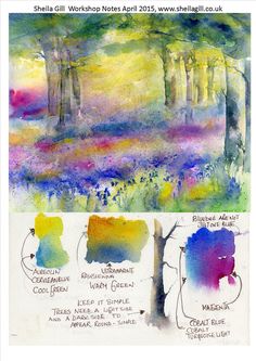 236x333 Adron's Art Lesson Plans How To Paint A Simple Landscape - Painting Worksheets