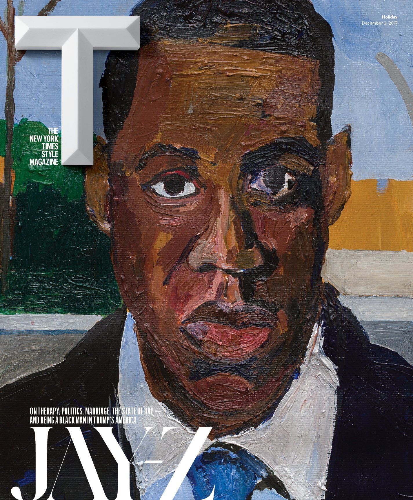 1425x1725 Meeting Of Minds Times Style Magazine Brings Together Jay Z - Painting Z