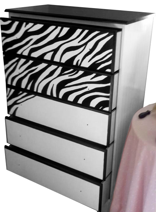 500x680 Zebra Print Me Diy - Painting Zebra Stripes