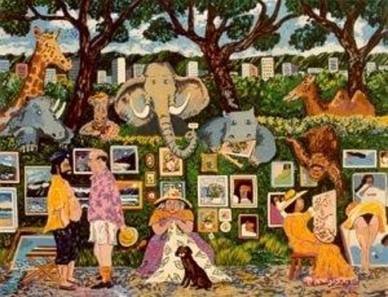 550x421 Great Painting Of The Fun - Painting Zoo